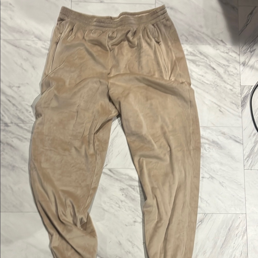 SKIMS Tan Track Pants